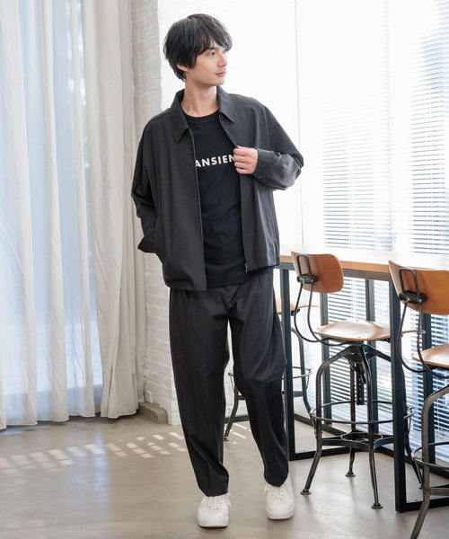 「GLOBAL WORK」 ブルゾン SMALL ダークネイビー メンズ_画像7