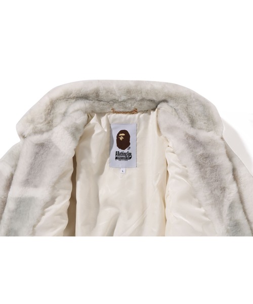 ミリタリージャケット モッズコート CAMO FLUFFY JACKETの画像