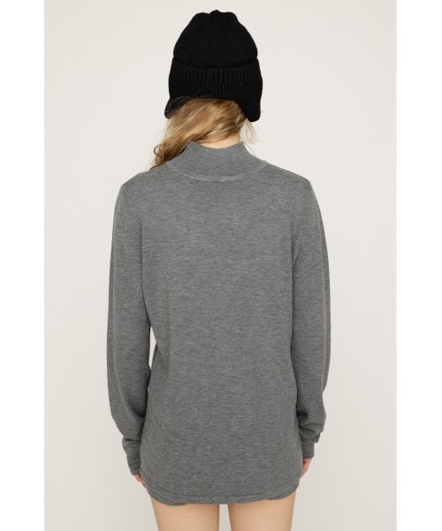 SLY（スライ） ニット セーター H/N KNIT TUNIC ハイネックニット