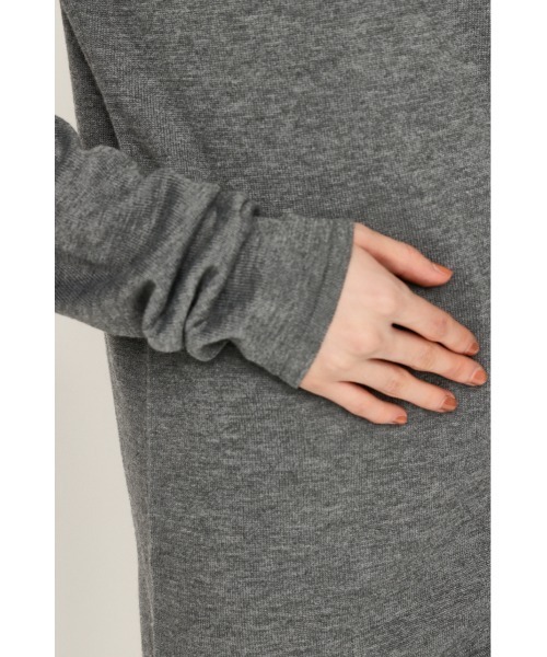 SLY（スライ） ニット セーター H/N KNIT TUNIC ハイネックニット