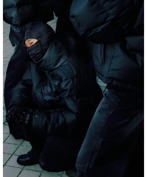 BREATH ダウンジャケット ダウン FAUX LEATHER MATTE DOWN JACKET