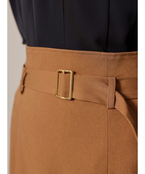 「TONAL」 ロングスカート 36 ブラウン レディース_画像9