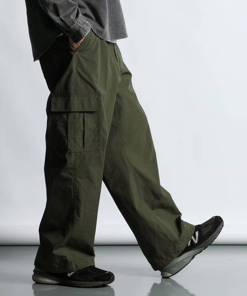 faded glory コットンカーゴパンツ フェード ブラック greeny The DUFFER of ST.GEORGE（ザダファーオブセントジョージ） カーゴ