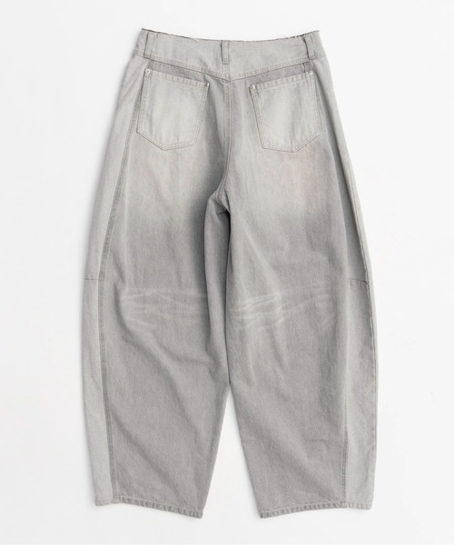 「MAISON SPECIAL」 デニムパンツ 34 ブラック レディース_画像8