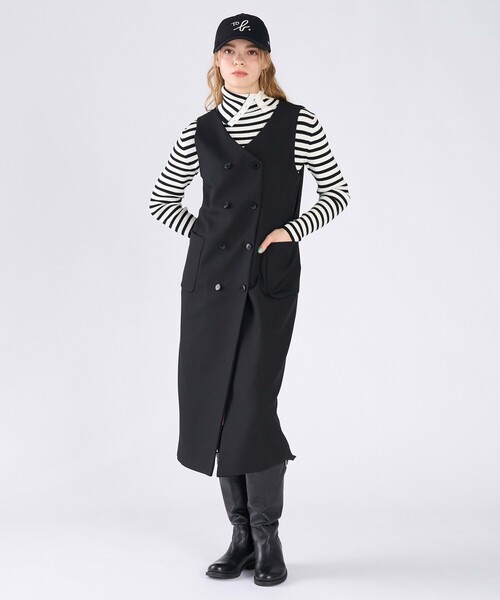 To b. by agnes ワンピース ダブルブレスト ジレ : ZOZOTOWN Yahoo!店