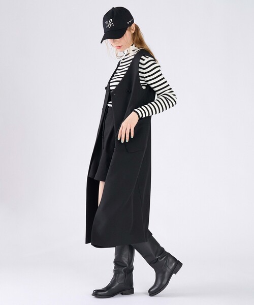 To b. by agnes ワンピース ダブルブレスト ジレ : ZOZOTOWN Yahoo!店