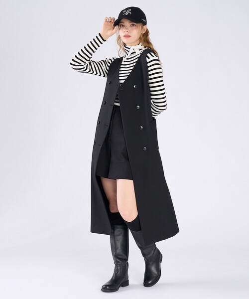 To b. by agnes ワンピース ダブルブレスト ジレ : ZOZOTOWN Yahoo!店