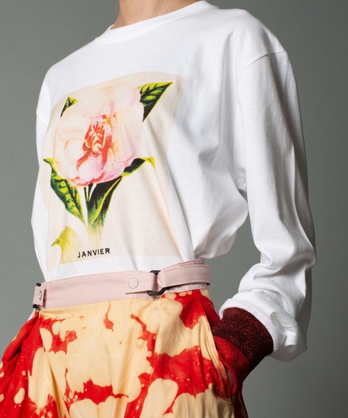 「NON TOKYO」 長袖カットソー FREE グリーン レディース_画像3