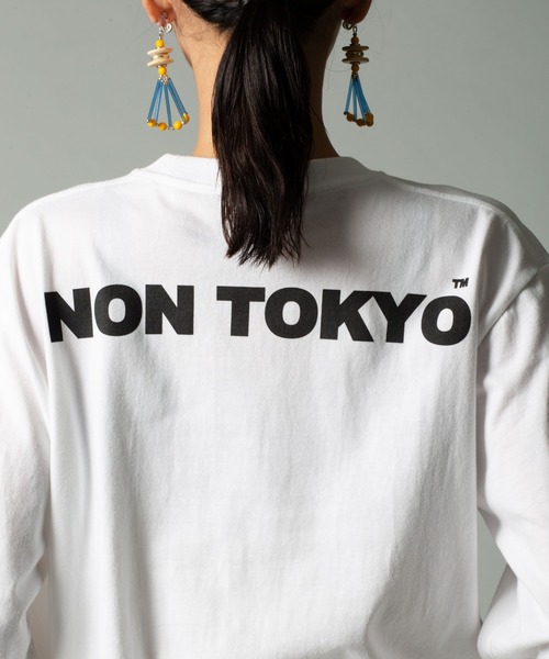 「NON TOKYO」 長袖カットソー FREE グリーン レディース_画像6