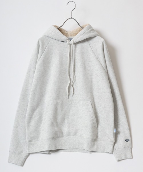 「DISCUS」 プルオーバーパーカー L アッシュ レディース_画像4