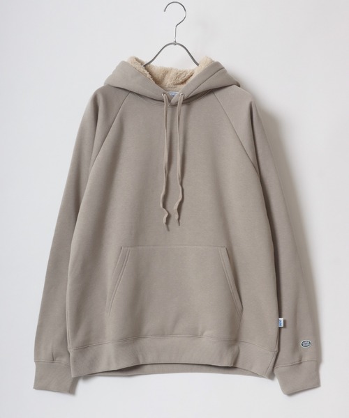 「DISCUS」 プルオーバーパーカー L アッシュ レディース_画像6