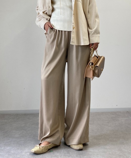 「un dix cors」 イージーパンツ - ブラック レディース_画像9