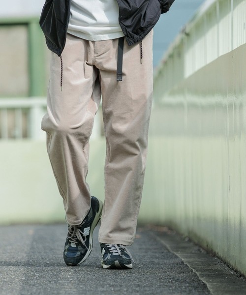 「EKAL」 コーデュロイパンツ LARGE グレー メンズ_画像9