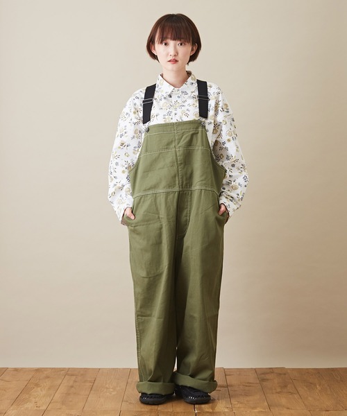 「CUBE SUGAR」 オーバーオール M アイボリー レディース_画像5