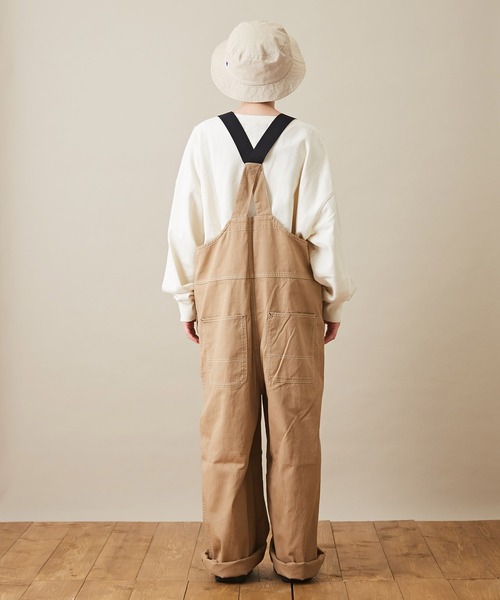 「CUBE SUGAR」 オーバーオール M アイボリー レディース_画像6