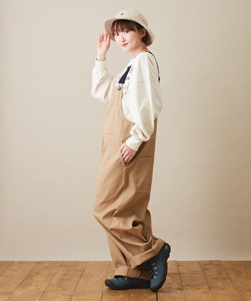 「CUBE SUGAR」 オーバーオール M アイボリー レディース_画像9