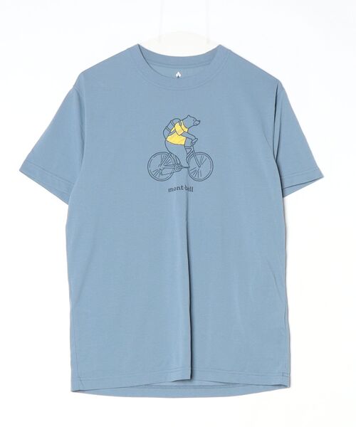 mont-bell（モンベル） 半袖Tシャツ M ブルー メンズ : ZOZOTOWN Yahoo