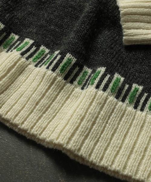 「soulberry」 長袖ニット 3 チャコール レディース_画像9