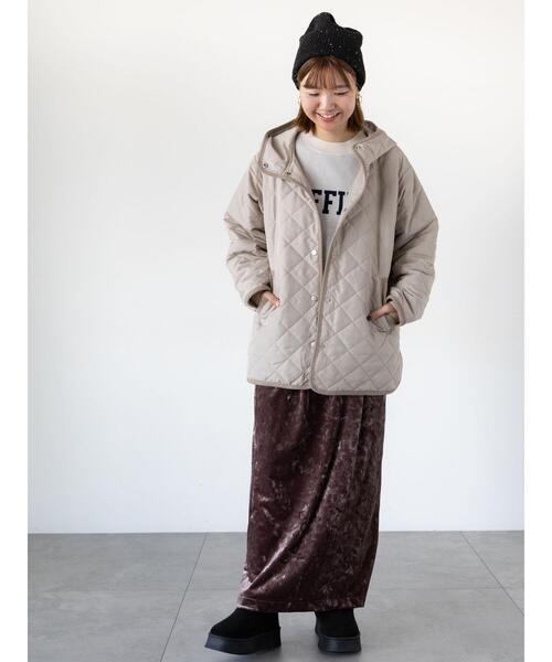 「Lugnoncure」 コート F ブラック レディース_画像2