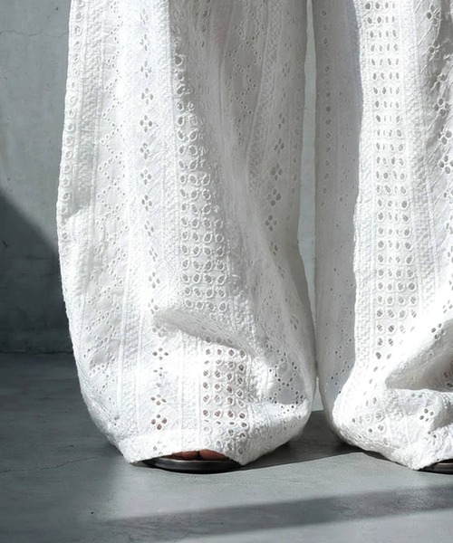 サロペット オーバーオール 刺繍 オールインワン レディースの画像