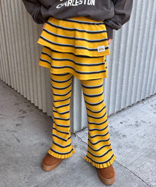 「HELLO.SANFRANCISCO」 パンツ ONE SIZE ネイビー レディース_画像4
