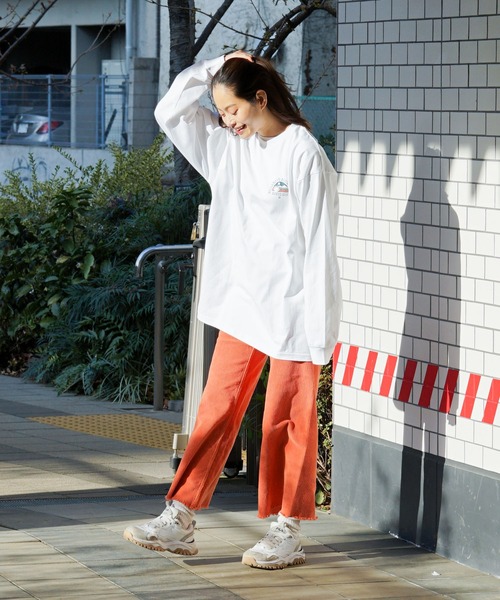 「BILLABONG」 長袖Tシャツ MEDIUM グリーン メンズ_画像3