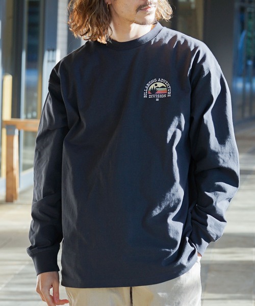 「BILLABONG」 長袖Tシャツ MEDIUM グリーン メンズ_画像7
