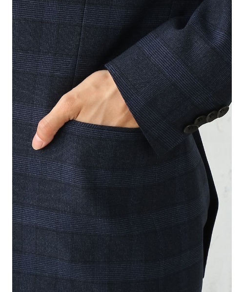 「Perfect Suit FActory」 3ピーススーツ A5 ネイビー メンズの画像