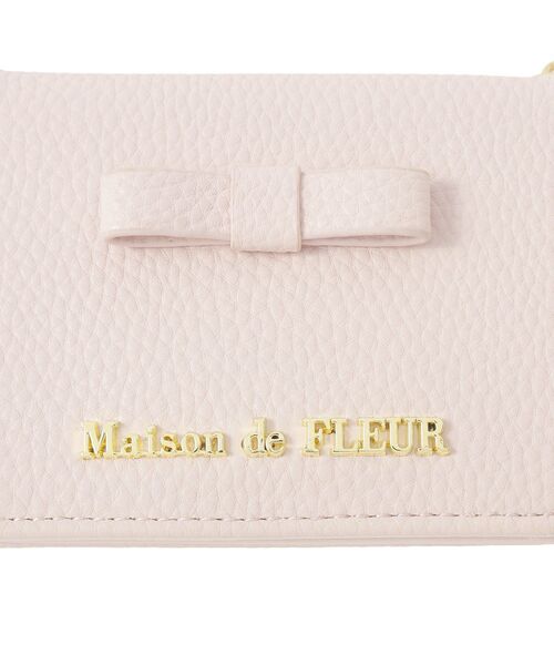 Maison de FLEUR（メゾンドフルール） パスケース 二つ折りリールパス
