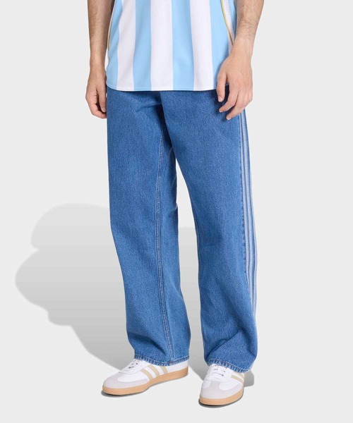 adidas（アディダス） ジーンズ ファイヤーバード アディカラー デニム