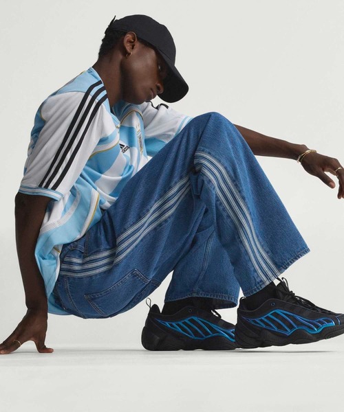 アディカラー デニム ファイヤーバードパンツ /adidas Originals adidas（アディダス） ジーンズ ファイヤーバード アディカラー デニム