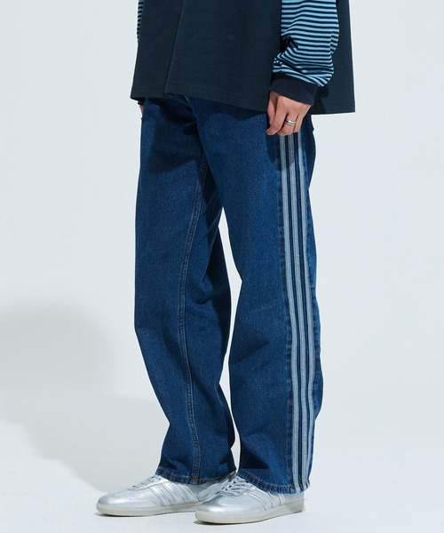 adidas（アディダス） ジーンズ ファイヤーバード アディカラー デニム