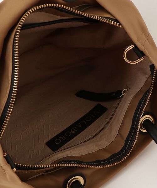 VIOLAd'ORO（ヴィオラドーロ） ハンドバッグ SMALL ベージュ系その他