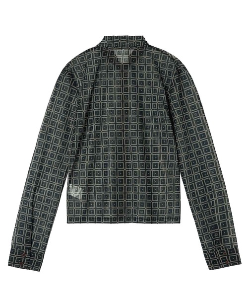 「X-girl」 長袖シャツ S ブラック レディース_画像7