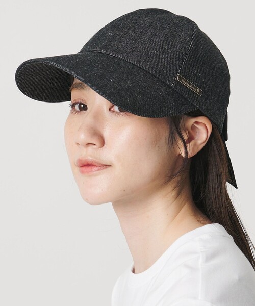 本日限定価格　タグ付き　Athena New York ベージュ リボングリーン Athena New York（アシーナニューヨーク） キャップ 帽子 「Athena New
