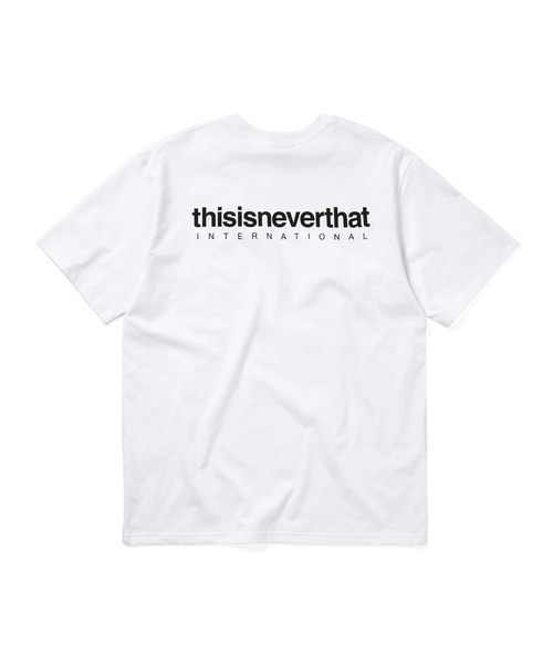 thisisneverthat（ディスイズネバーザット） 半袖Tシャツ M ホワイト thisisneverthat ホワイト Tシャツ