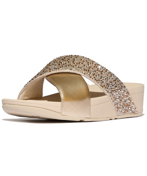 FitFlop（フィットフロップ） サンダル ミュール LULU CRYSTAL-MIX