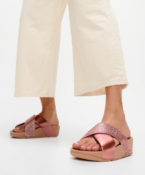 FitFlop（フィットフロップ） サンダル ミュール LULU CRYSTAL-MIX