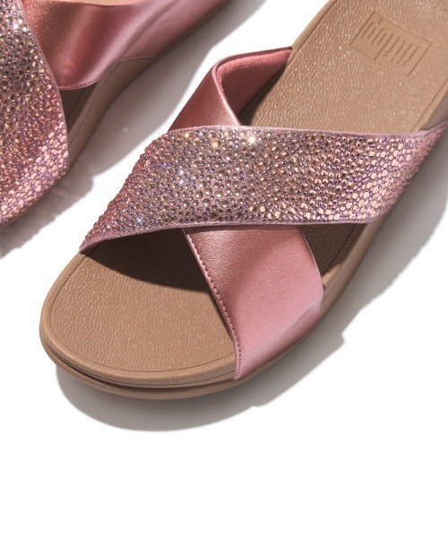 FitFlop（フィットフロップ） サンダル ミュール LULU CRYSTAL-MIX