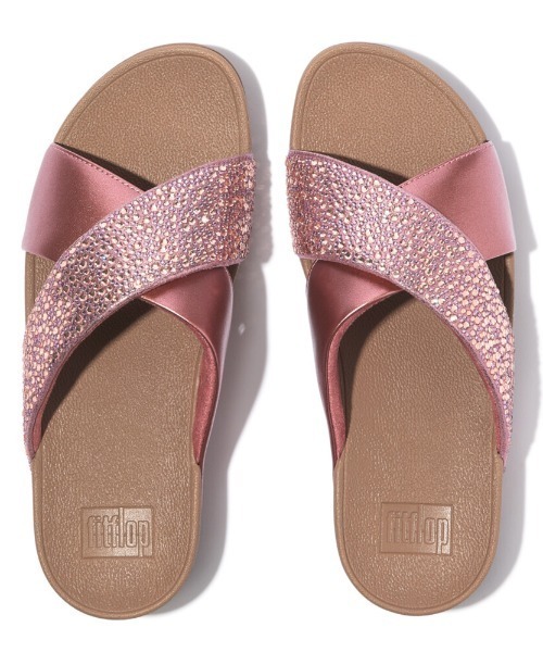 FitFlop（フィットフロップ） サンダル ミュール LULU CRYSTAL-MIX