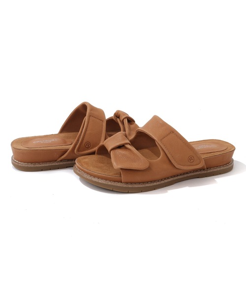 「ROCKPORT」 フラットサンダル 24.0cm ブラウン レディース_画像9