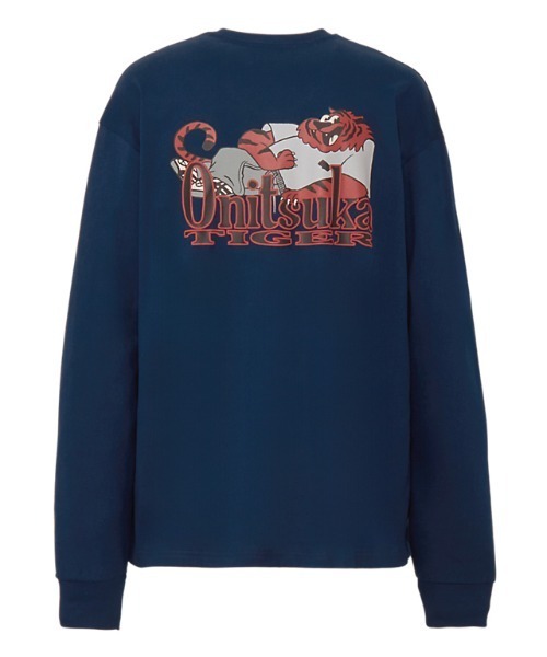 オニツカタイガー ロングスリーブTシャツ Onitsuka Tiger（オニツカタイガー） tシャツ GRAPHIC LONG SLEEVED