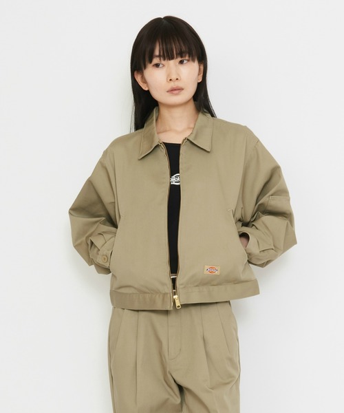 Dickies ディッキーズ アイゼンハワージャケット（色：ブラウン系）の