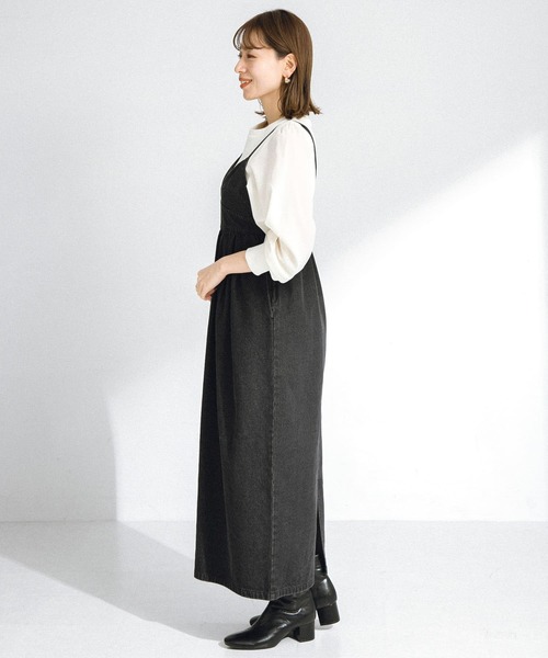 「URBAN RESEARCH Sonny Label」 長袖カットソー FREE ブラック レディース_画像5