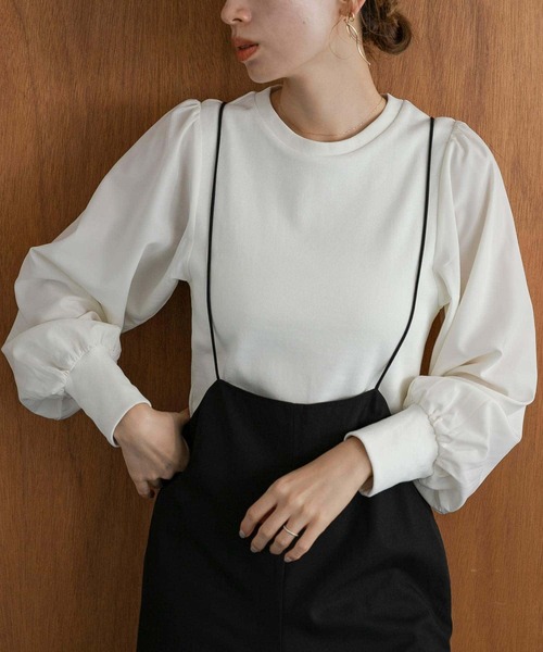 「URBAN RESEARCH Sonny Label」 長袖カットソー FREE ブラック レディース_画像7