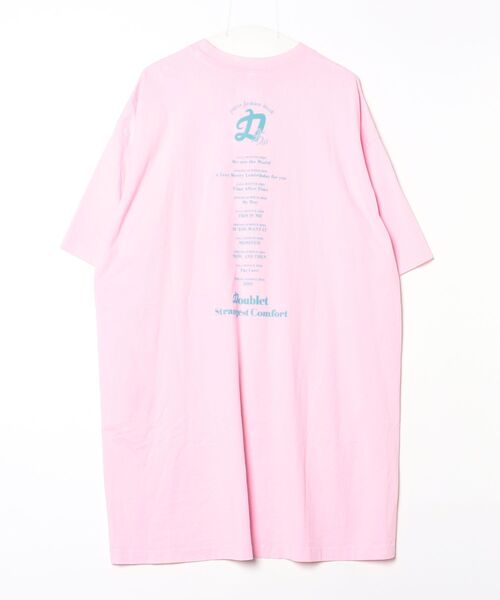 「doublet」 Tシャツワンピース ONE SIZE ピンク レディース_画像2