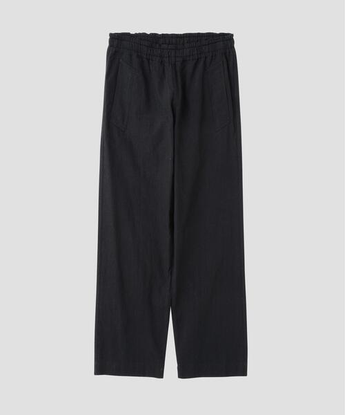 パンツ FADED LINEN COTTON PLAINWEAVE レディースの画像