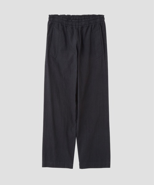 パンツ FADED LINEN COTTON PLAINWEAVE レディースの画像