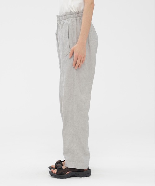 パンツ FADED LINEN COTTON PLAINWEAVE レディースの画像
