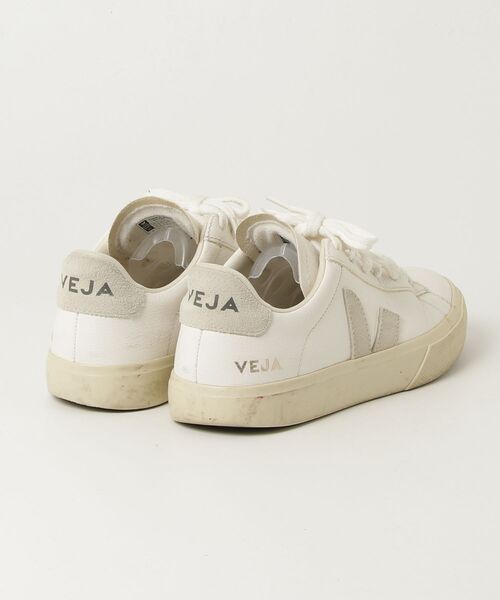 「VEJA」 ローカットスニーカー 37 ホワイト×ライトグレー レディース_画像2